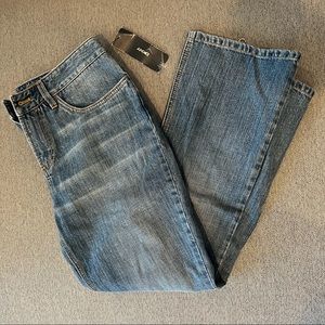 NWT DKNY Crop Denim with Back Zip, 6